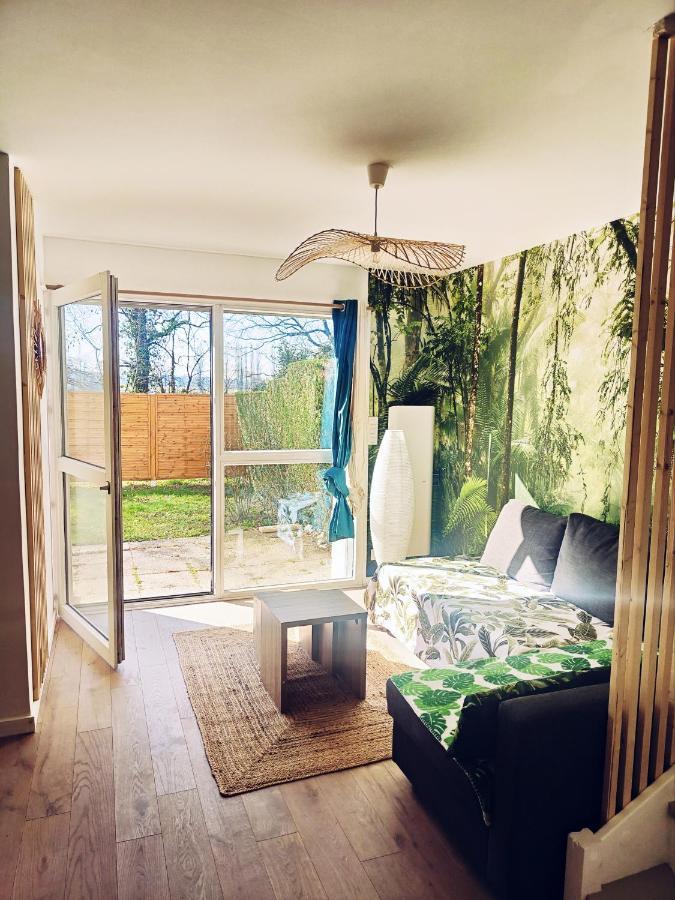 Beau Duplex Familial Avec Jardin Cloture Douvaine Exterior foto